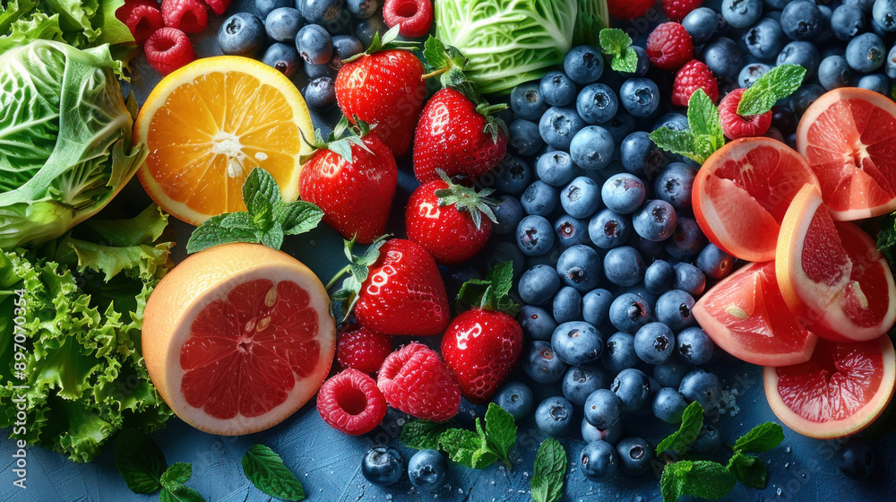 Fresh and delicious healthy food, perfect for a balanced diet. Fresh and delicious healthy food, perfect for a balanced diet.