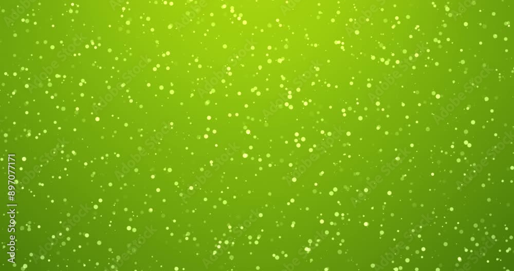 bubbles and particles rise to the surface on green gradient background, nature and sustainability bubbles and particles rise to the surface on green gradient background, nature and sustainability