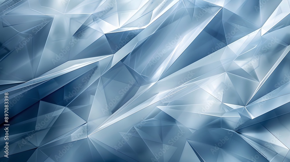 Layers of Tranquility. Modern abstract blue background with layered white transparency concept Layers of Tranquility. Modern abstract blue background with layered white transparency concept