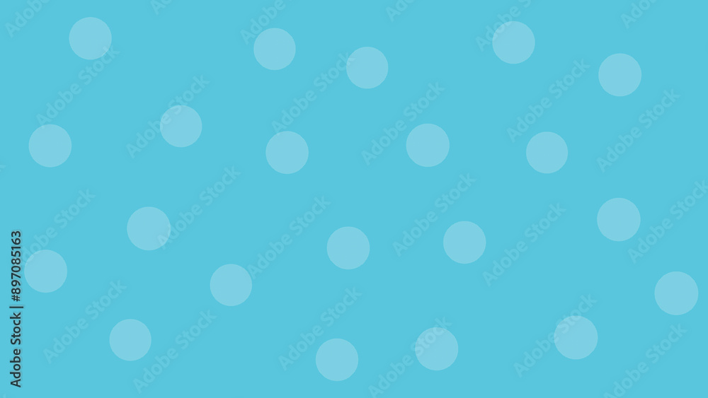 Blue Polka Dot Pattern Background. Naive style Blue Polka Dot Pattern Background. Naive style