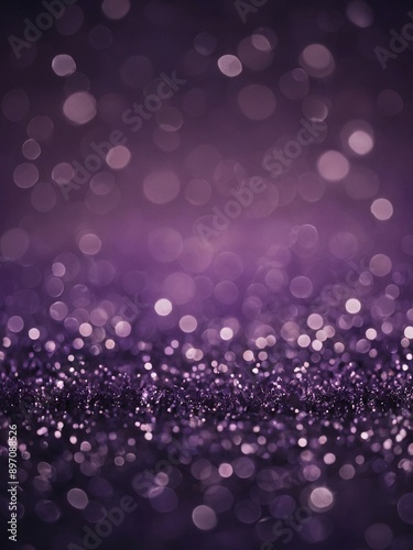 Elegant purple bokeh wallpaper with abstract, soft-focus lighting effects