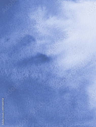 blue watercolor paint background
