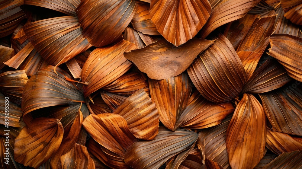 Texture background of dried coconut palm leaves adds a natural and rustic element to any project Texture background of dried coconut palm leaves adds a natural and rustic element to any project