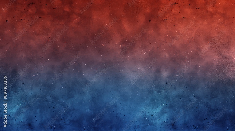 Fototapeta premium Ancient blue and red gradient, flat gradient