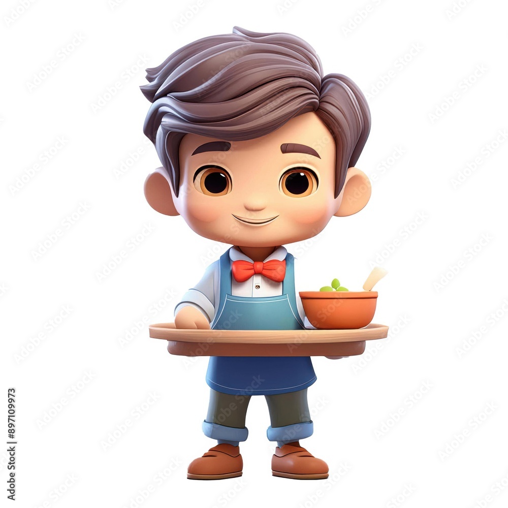 adorable-clay-cute-boy-with-red-bow,-full-body,-facing-front,-white-background,-cooking,-ver-(1) adorable-clay-cute-boy-with-red-bow,-full-body,-facing-front,-white-background,-cooking,-ver-(1)