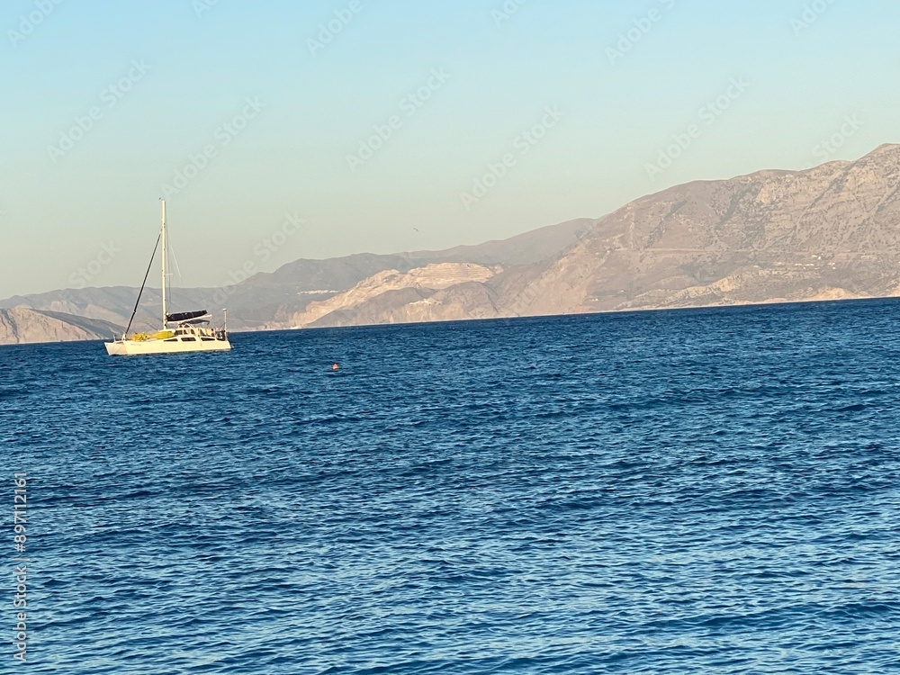 yacht in the sea yacht in the sea
