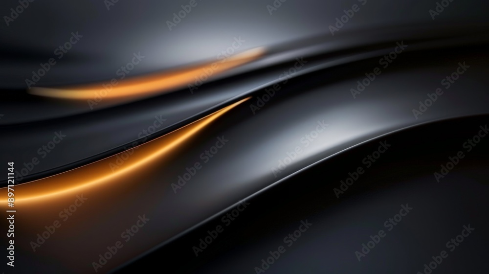 Elegant and modern seamless loop of abstract dark and gold waves background for a luxurious design Elegant and modern seamless loop of abstract dark and gold waves background for a luxurious design