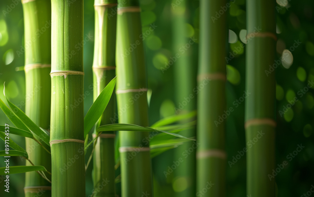 Fototapeta premium bamboo forest background