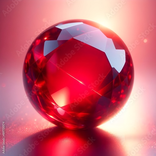 sfera di rubino