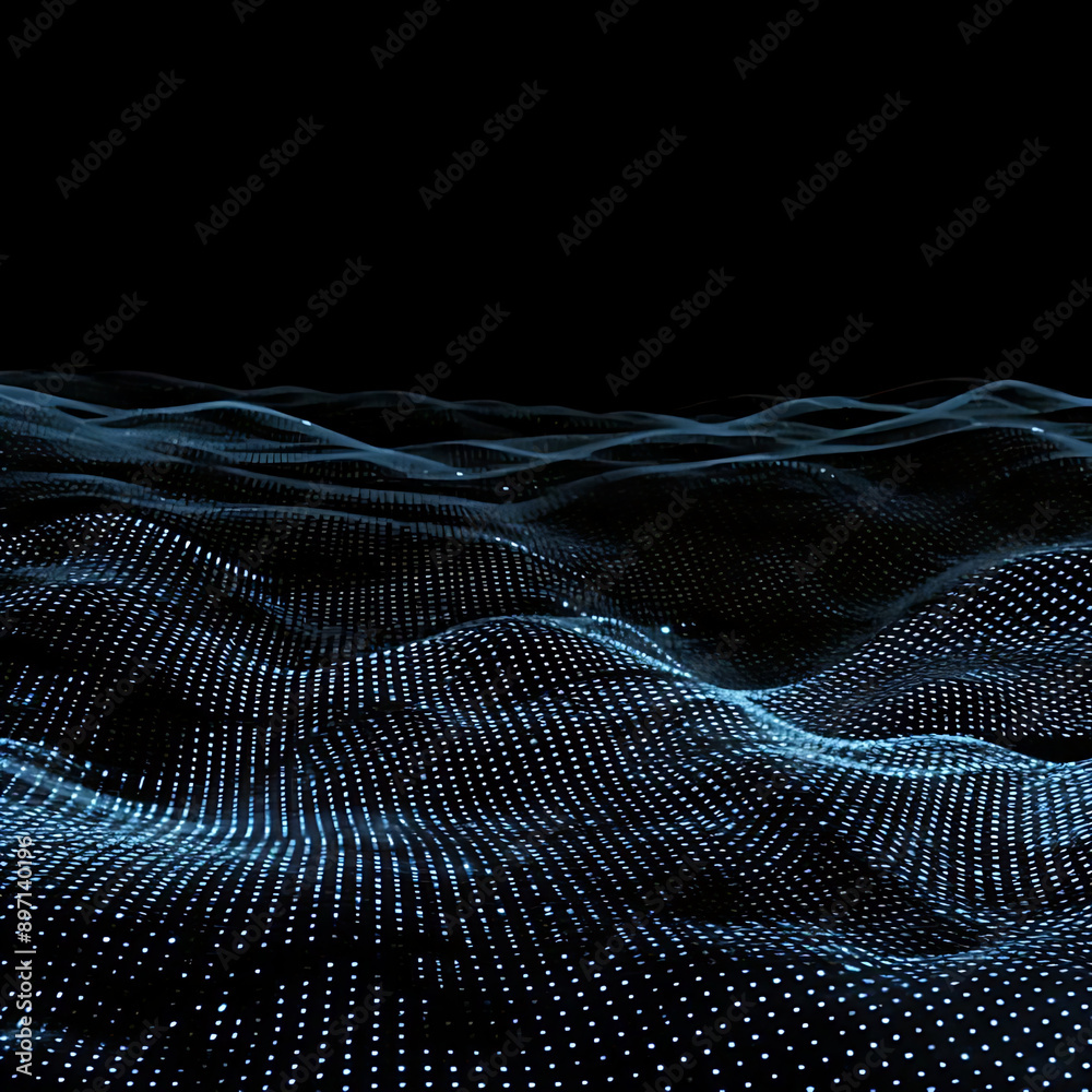 abstract blue wave background abstract blue wave background