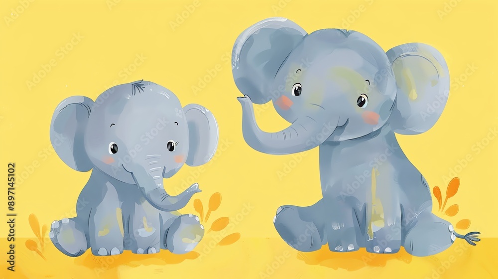 Naklejka premium A flat lay of colored pencils and notebooks on a peach background.