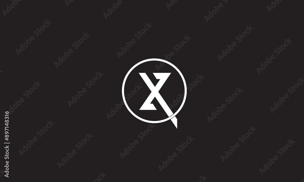 XX, X, Abstract Letters Logo Monogram XX, X, Abstract Letters Logo Monogram