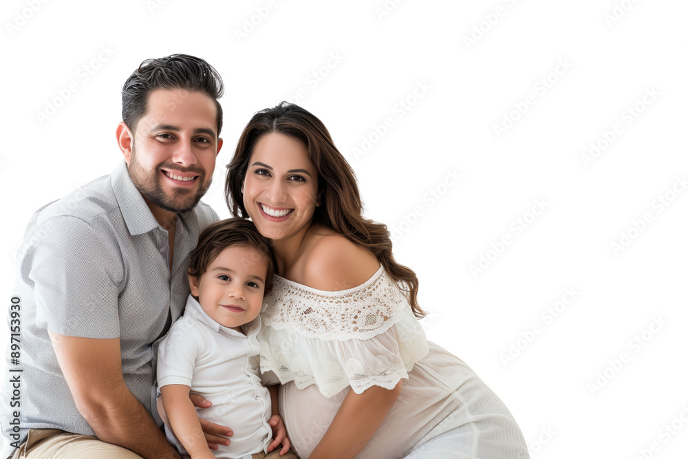 Family father mother son daughter kid studio photo white background Family father mother son daughter kid studio photo white background