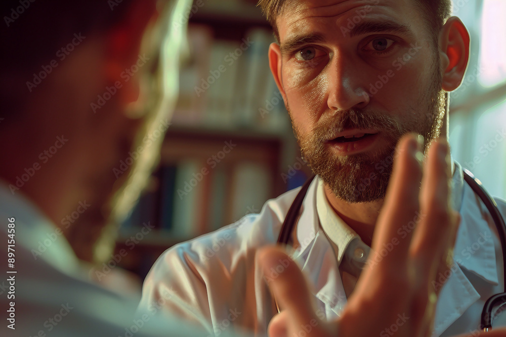 Healthcare medical examination generative AI concept Healthcare medical examination generative AI concept
