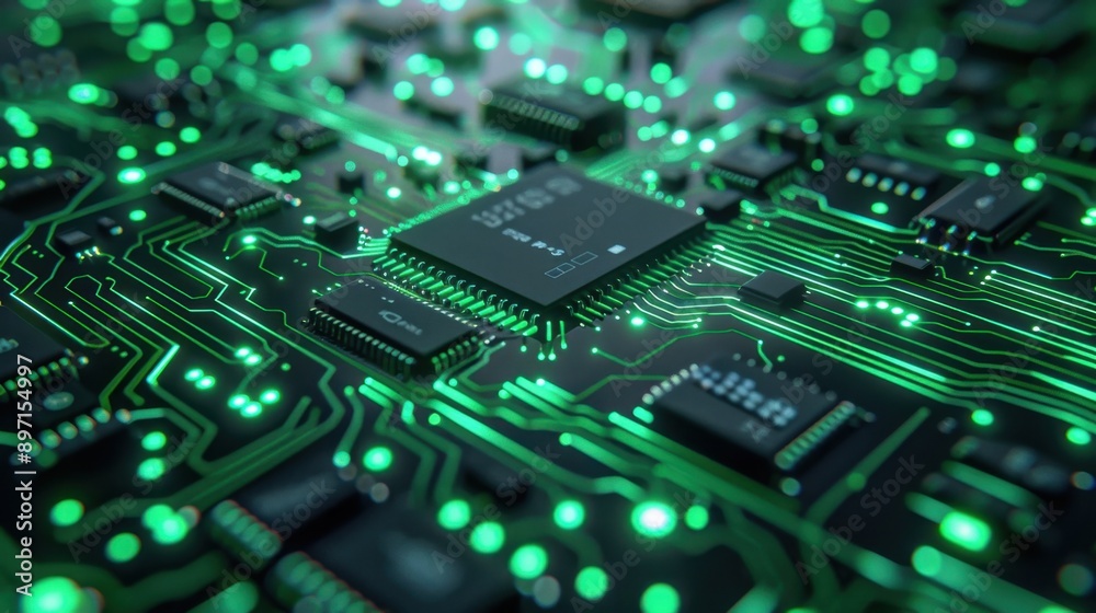 Advanced network layout, snow-white background, holographic green circuits, pulsating connection points, ultra-modern aesthetic. Advanced network layout, snow-white background, holographic green circuits, pulsating connection points, ultra-modern aesthetic.