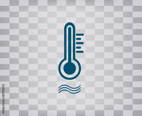 Vector icon on gray background with gradient