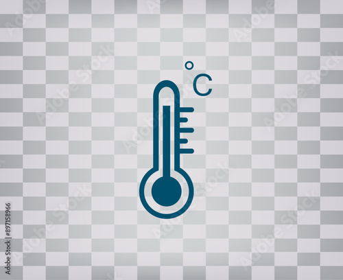 Vector icon on gray background with gradient