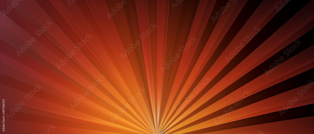 illustration of abstract Radial gradient burst