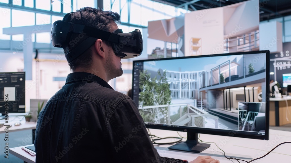 The game appears to be a simulation of a city, with buildings The game appears to be a simulation of a city, with buildings