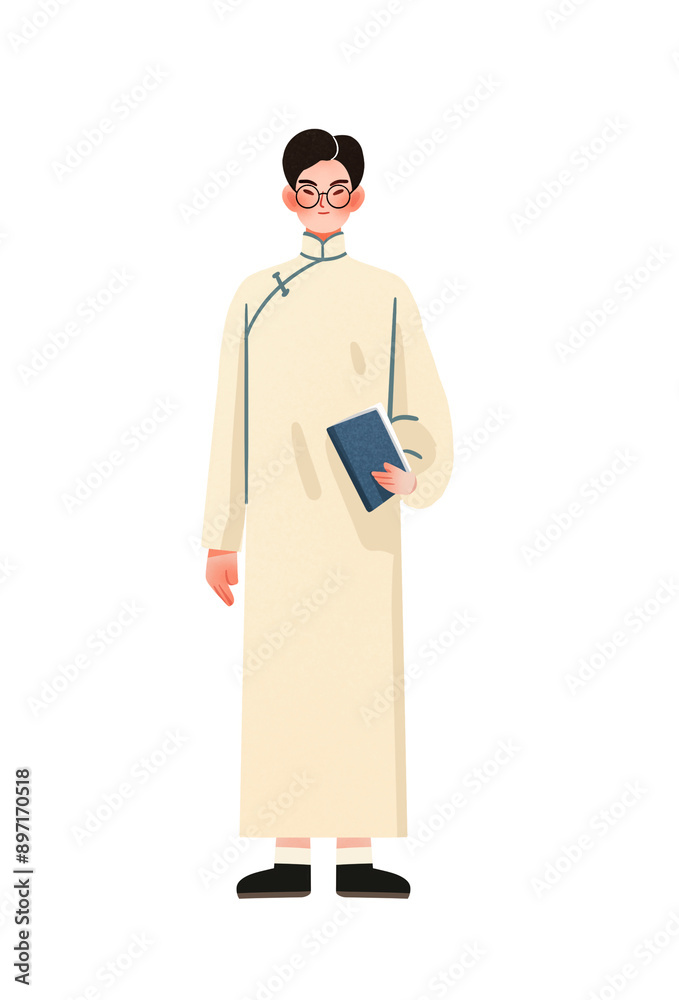 Chinese character illustration