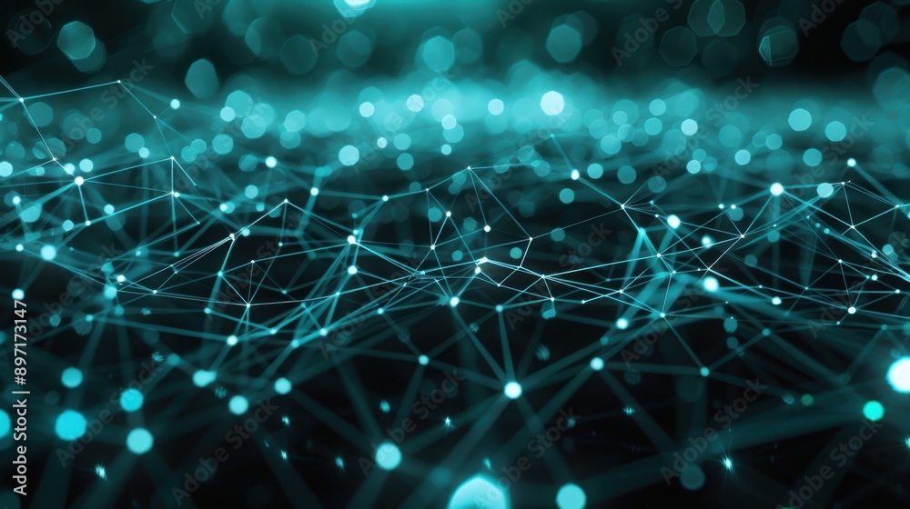 Global network visualization, onyx black background, holographic teal pathways, glowing intersections, sleek and high-tech. Global network visualization, onyx black background, holographic teal pathways, glowing intersections, sleek and high-tech.