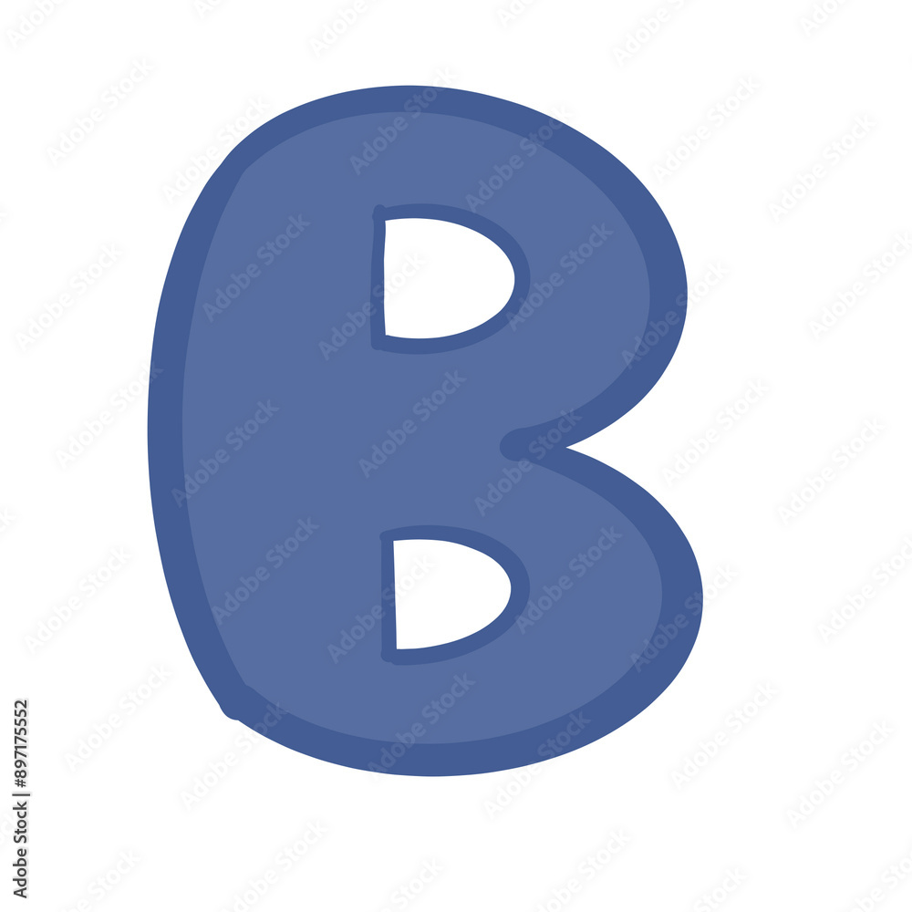 B art character B art character
