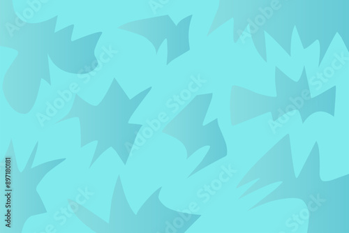 Light Blue Abstract Background with Geometric Shapes.  This design features a pattern of overlapping geometric shapes.