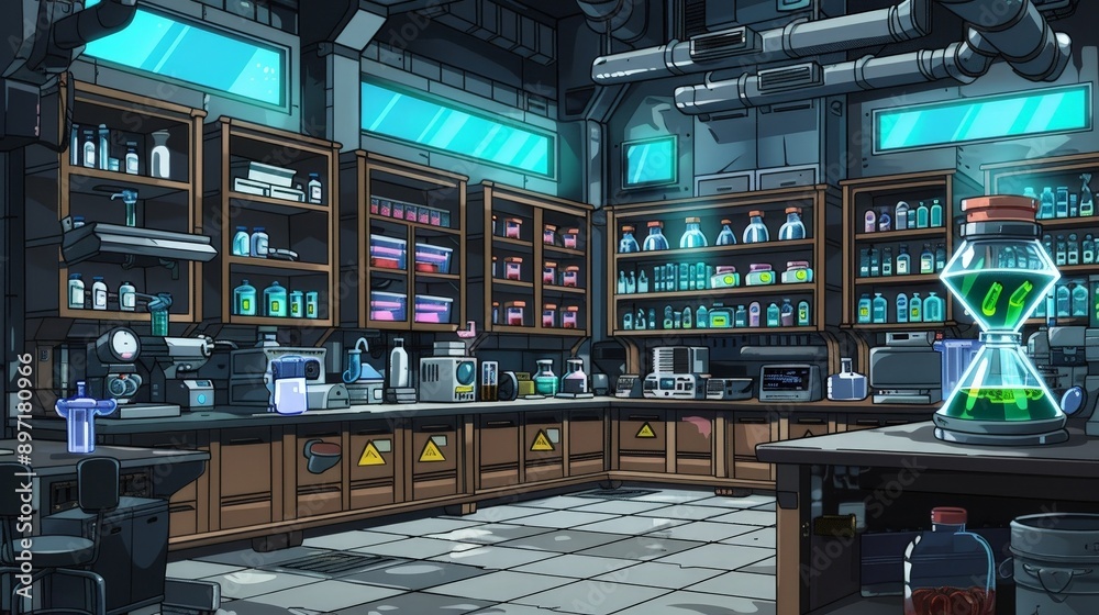 Obraz premium Agricultural Research Lab