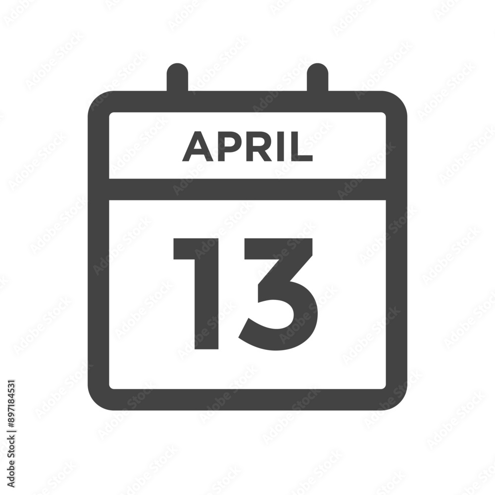 April 13 Calendar Day or Calender Date for Deadline - Appointment April 13 Calendar Day or Calender Date for Deadline - Appointment