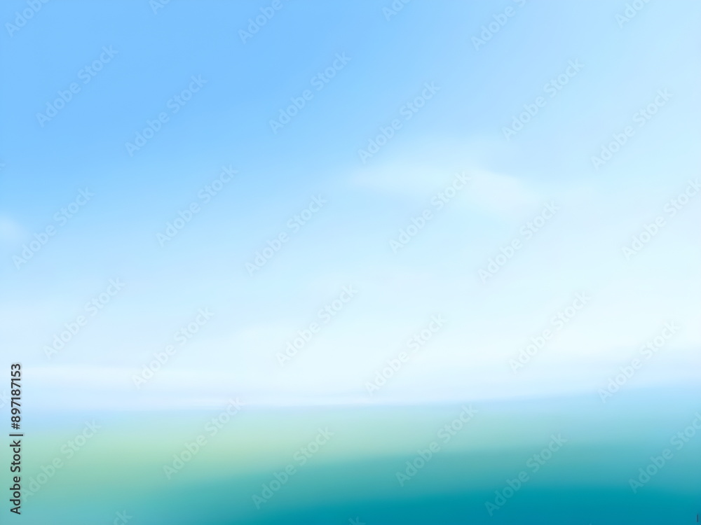 abstract backdrop with blue sky