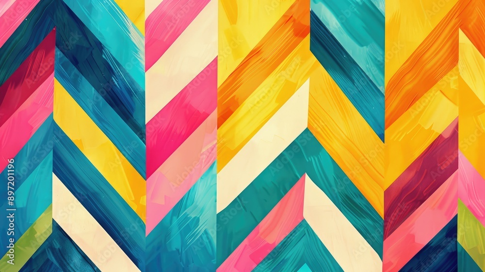 Zigzag arrows in vibrant colors, suggesting energy and movement, in a fun, playful style. Zigzag arrows in vibrant colors, suggesting energy and movement, in a fun, playful style.