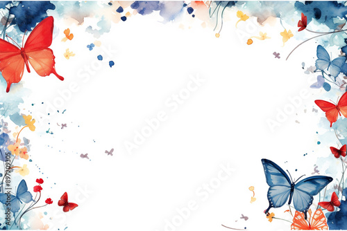 Seamless Watercolor Foxglove Fantasy Botanical Watercolor Bougainvillea Bliss