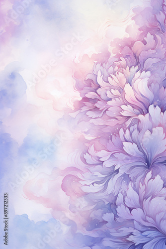 Artistic Watercolor Garden Treasures Chic Watercolor Foxglove Flourish