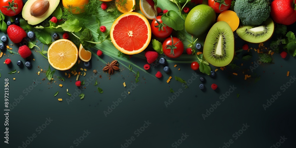 Fresh Fruits background Fresh Fruits background