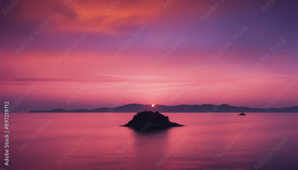 A breathtaking sunset over the sea, with the sky painted in hues of orange, pink, and purple
A breathtaking sunset over the sea, with the sky painted in hues of orange, pink, and purple