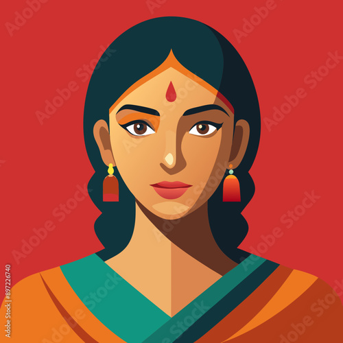 beautiful indian woman
