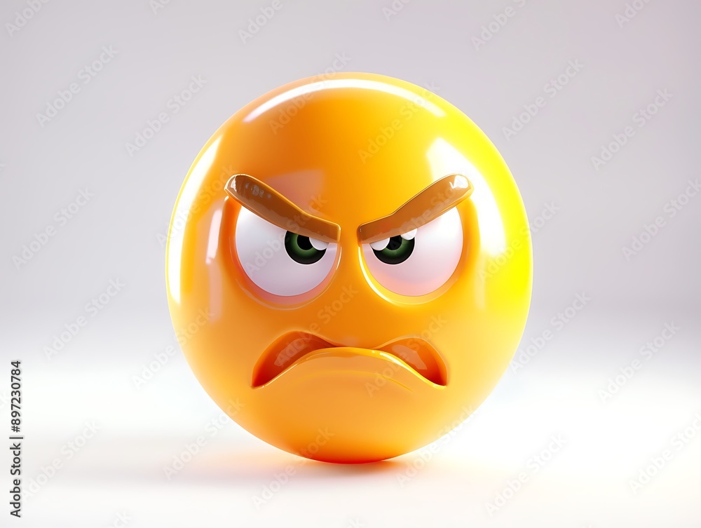 emoji icon of a face with rolling eyes featuring a sarcastic expression in bright yellow set against a white background The details are sharp and lifelike emoji icon of a face with rolling eyes featuring a sarcastic expression in bright yellow set against a white background The details are sharp and lifelike