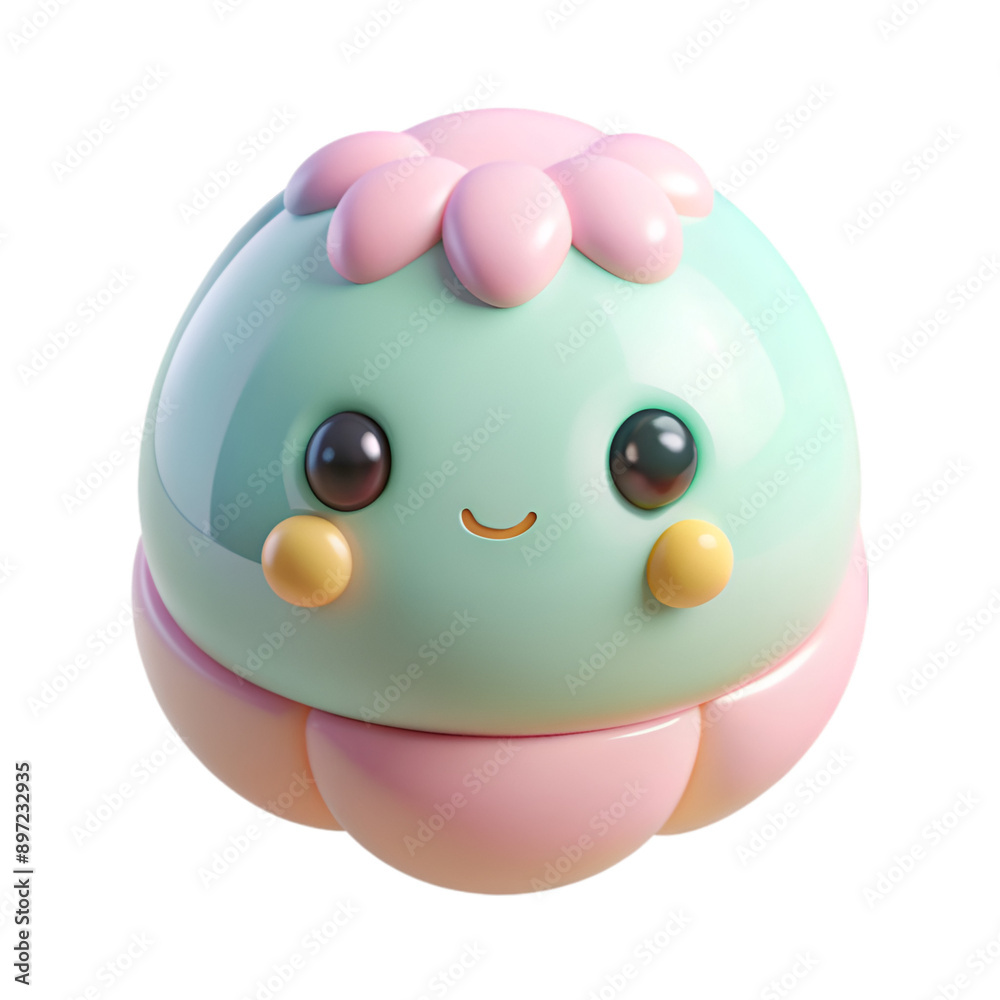 Fototapeta premium cute pastel object