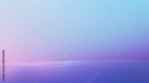 a blue and pink background with a small white dot