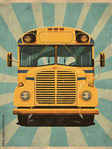 a yellow school bus
