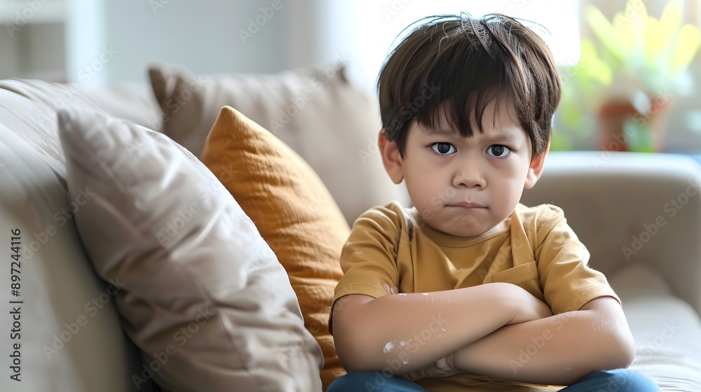 Child Suffering From Stomach Ache and Digestive Discomfort Child Suffering From Stomach Ache and Digestive Discomfort