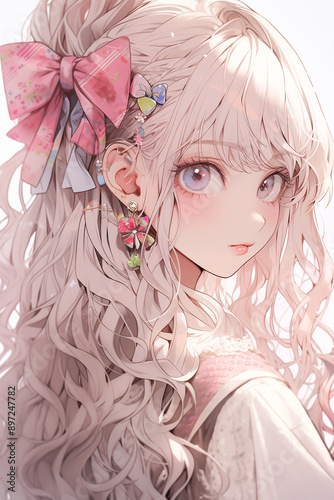 A woman of mysterious beauty.