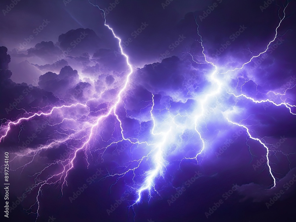 lightning and thunder effect light, magic electricity struck, and thunderbolt effect. lightning and thunder effect light, magic electricity struck, and thunderbolt effect.