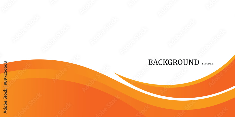 © Ubay - Abstract orange banner background. Graphic design banner pattern background template with dynamic curve shapes. vektor © Ubay - Abstract orange banner background. Graphic design banner pattern background template with dynamic curve shapes. vektor