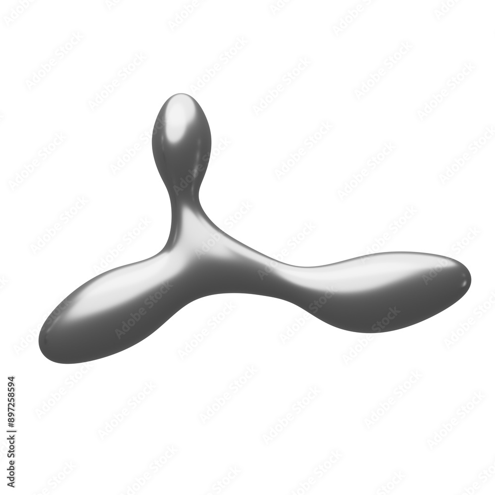 Chromed liquid metal 3d illustration. Abstract Metallic Liquid 3D Illustration Chromed liquid metal 3d illustration. Abstract Metallic Liquid 3D Illustration