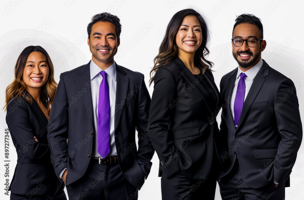 A group of business people A group of business people