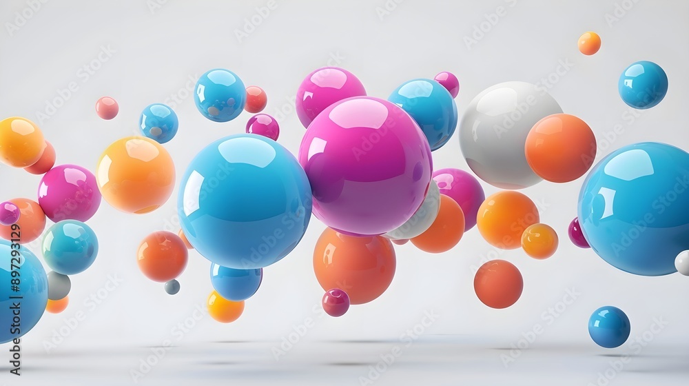 The most popular spherical 3D graphics resource on a white background. Graphic Resources The most popular spherical 3D graphics resource on a white background. Graphic Resources