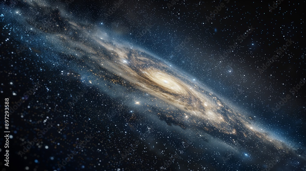 Fototapeta premium Milky way.