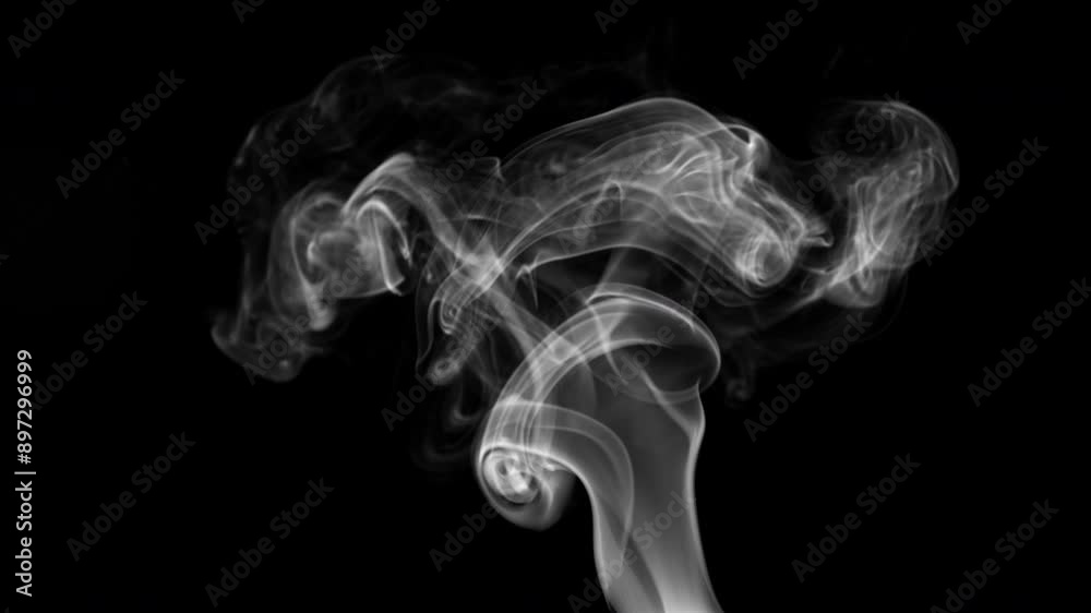 Abstract Atmospheric Mysterious Smoke Fog Mist Element