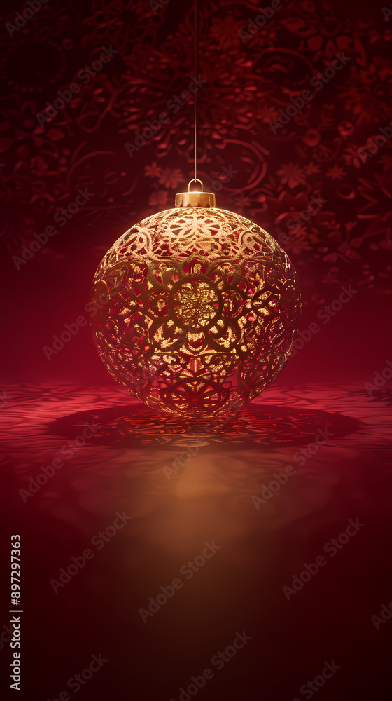 Golden Christmas balls Golden Christmas balls
